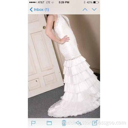 Chiffon Beading Open-back Halter Prom Dresses 2015 Long Chiffon Prom Dresses
